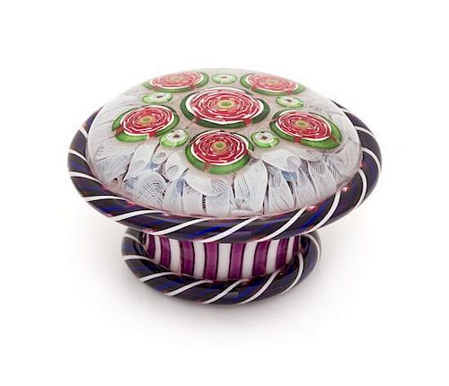 * Parabelle , USA, Red and White Roses paperweight