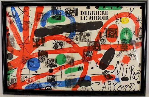 Joan Miro, Framed Print