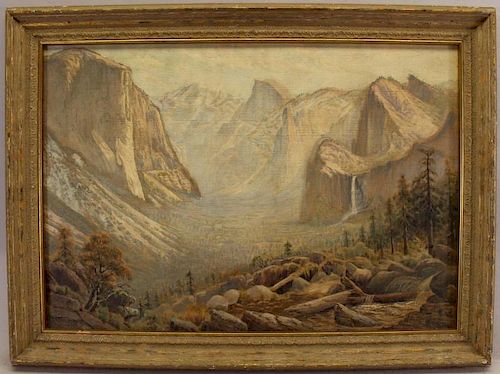 Jack Wisby (1869 - 1940) Yosemite Valley