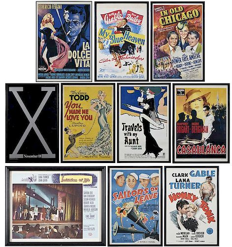 Group of Ten Theatrical Posters