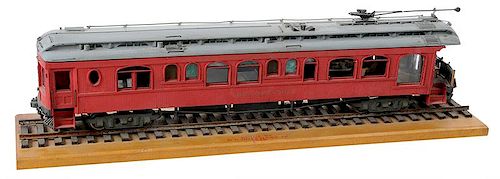 Handcrafted Train Car Model