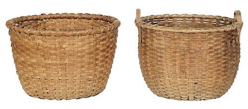 Two Vintage Apple Baskets