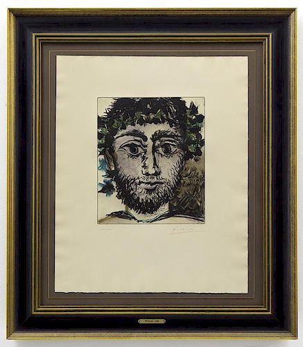 Pablo Picasso Tête de Faune 1958