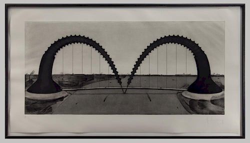 Claes Oldenburg Screwarch Bridge 1980
