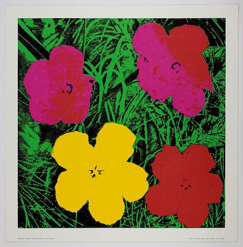 Andy Warhol Flowers (1964/1978)