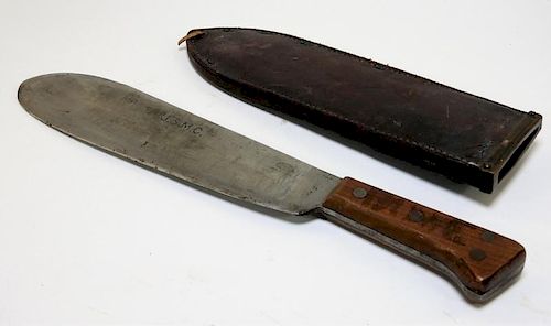 WWII USMC Medical Corps Bolo by Clyde Cutlery Co.