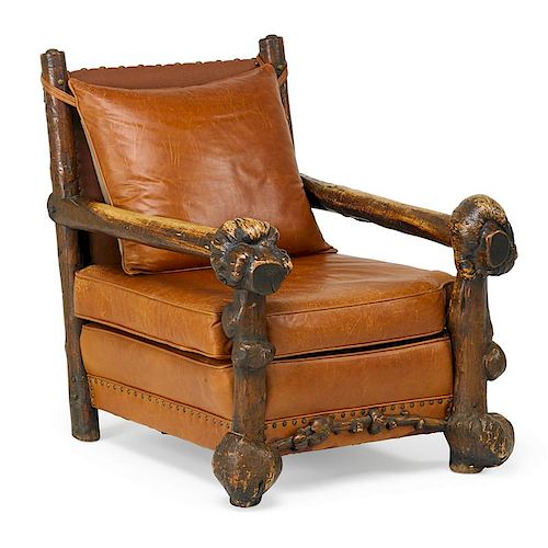 THOMAS MOLESWORTH Rare armchair