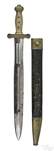 N. P. Ames artillery sword and scabbard