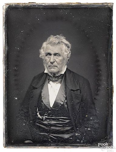Daguerreotype of an old gentleman