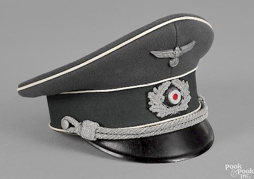 Pekuro WWII German Army Infantry officer's visor