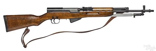 Yugoslavian model 59 SKS semi-automatic rifle