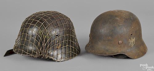 German M40 double decal SS helmet
