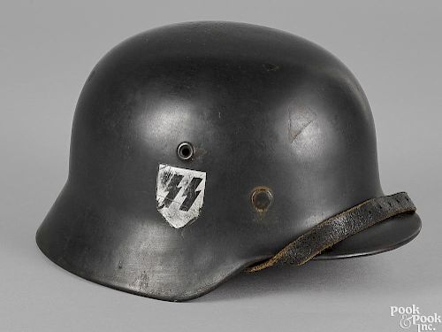 German WWII M40 SS helmet