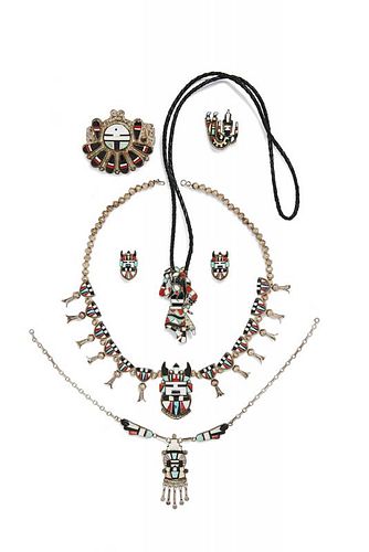 Assorted Zuni Jewelry