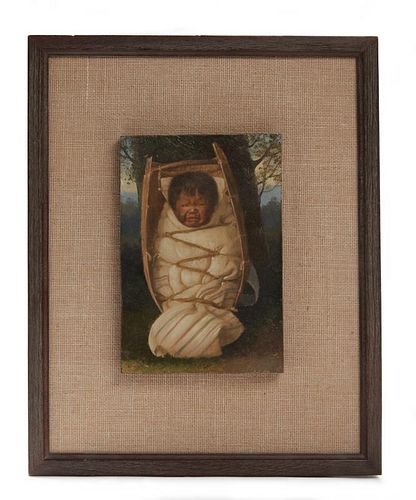Painting, "Little Mendocino", after Grace Carpenter Hudson (1865-1937)