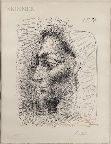 Pablo Picasso (Spanish, 1881-1973)  Portrait de Jacqueline