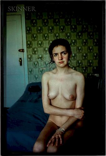 Nan Goldin (American, b. 1953)  Siobhan Nude at the A-House #2, Provincetown