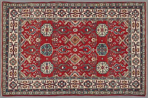 Uzbek Kazak Carpet 4' x 6'.