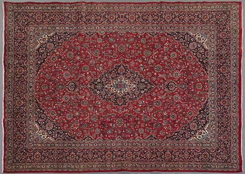 Kashan Carpet, 9' 7 x 13'.