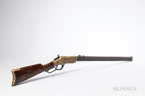 1st DC Cavalry Henry Rifle Captured by Confederate General Wade Hampton During the Beefsteak Raid and Given to His Adjutant, 