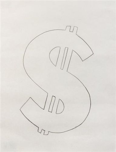 Andy Warhol, (American, 1928-1987), Dollar Signs, 1981