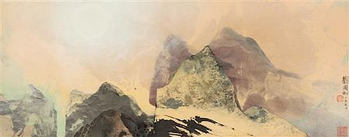 Liu Kuo-sung, (Chinese, b. 1932), Emerging Light, c. 1972
