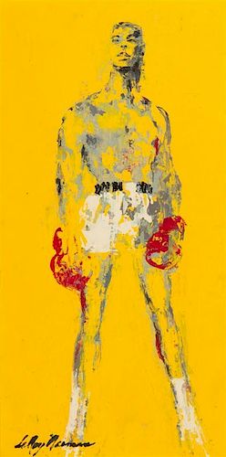 LeRoy Neiman, (American, 1921-2012), Untitled (Muhammad Ali), c. 1960