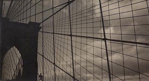Fred Zinnemann, (American, 1907-1997), Brooklyn Bridge #6, 1931