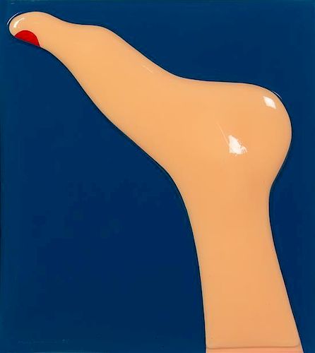 Tom Wesselmann, (American, 1931-2004), Seascape (Foot), 1967