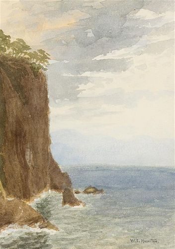 William Stanley Haseltine, (American, 1835-1900), Untitled (Coast)