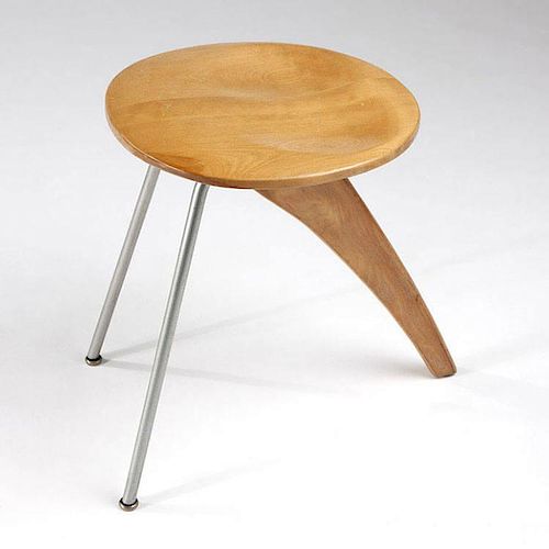 An Isamu Noguchi ''Rudder'' stool, model IN-22
