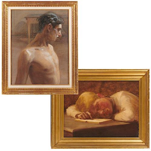 John Covert, (2) paintings