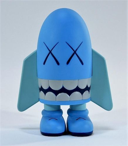 KAWS Blitz Blue Medicom Toy Vinyl Sculpture