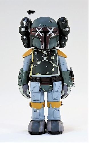 KAWS X Lucasfilm Star Wars Boba Fett Sculpture