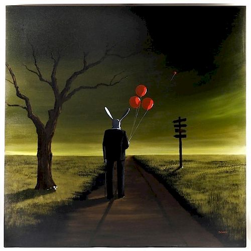 Danny DeLancey Stroll Series Contemporary Painting