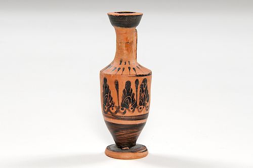 Greek Terracotta Lekythos