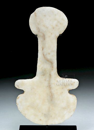Anatolian Marble Violin Idol - Kusura-Beycesultan Type