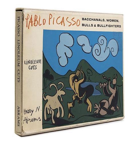 (PICASSO, PABLO). Pablo Picasso Linoleum Cuts: Bacchanals, Women, Bulls & Bullfighters. New York: Harry N. Abrams, 1962.