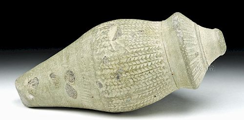 Unusual Byzantine Terracotta Hand Grenade - Greek Fire
