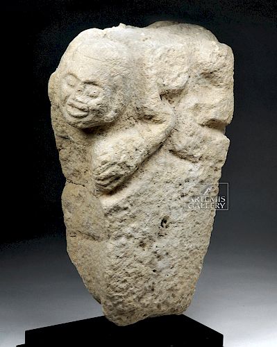Large Preclassic Maya Stone Transformational Being