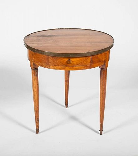 Directoire Fruitwood Bouillotte Table