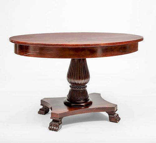 Charles X Style Oval Center Table