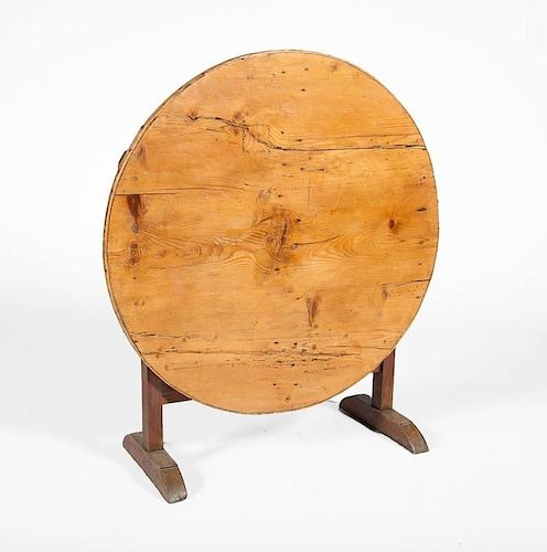 French Provincial Pine Wine Table