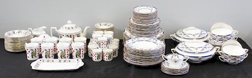 Royal Worcester "Rosemary" Porcelain Together with