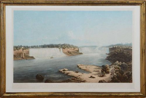 Hippolyte Sebron (1801-1879): Les Chutes Du Niagara / Niagara Falls
