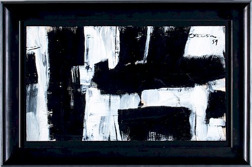 John Otterson (American, 1905-1991) Abstract, 1959