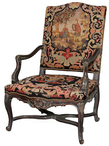 A Regence Style Armchair, 19th century