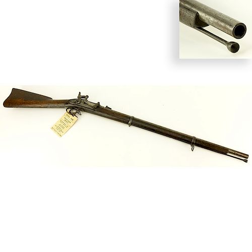 Civil War Bridesburg Musket Description from attached tag "Needham Model 1861 Rifle Conversion 58 Caliber Muzzleloader Altered To 58 Caliber Rimfire C