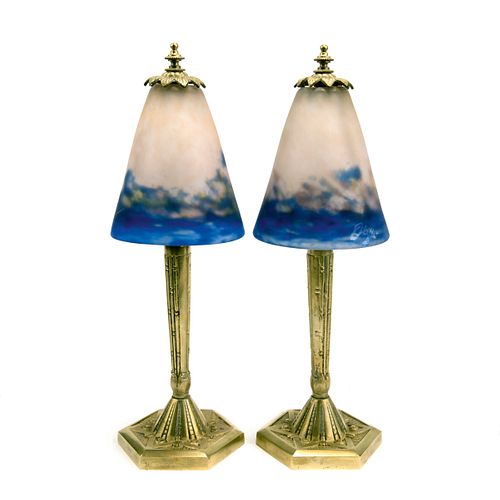 Pair of table lights, c1925