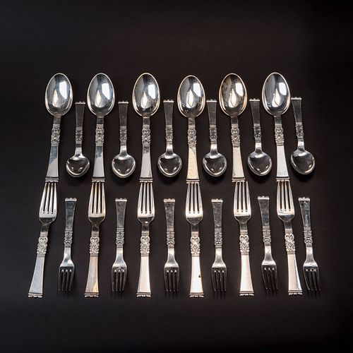 24 spoons and forks, 1930s